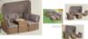 Picture of Test No Order - LAVAL Outdoor Modular Lounge Canopy Sofa Set with Adjustable Coffee Table (Brown)