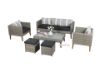 Picture of Test No Order - JUNO 6PC Outdoor Spratly Sofa Set with Solid Acacia Wood Legs