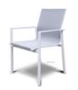 Picture of Test No Order - CARDIFF 220x150 11PC Outdoor Aluminum Dining Set (White and Grey)