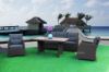 Picture of Test No Order - ISLA 6PC Outdoor Wicker Sofa + Dining Set (Aluminum Frame) 