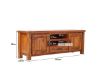 Picture of Test No Order - FOUNDATION 185 Medium Entertainment Unit (Rustic Pine)