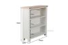 Picture of Test No Order - SICILY 110cmx100cm Bookshelf Solid Wood Ash Top