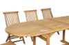 Picture of Test No Order - BALI Outdoor Solid Teak Wood Oval 160-240 Extension Dining Set (7PC/9PC)