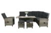 Picture of Test No Order - MARBELLA Outdoor Reclining Wicker Sofa with Dining Set (Grey)