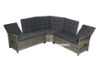 Picture of Test No Order - MARBELLA Outdoor Reclining Wicker Sofa with Dining Set (Grey)