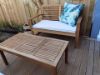 Picture of Test No Order - WATFORD 4PC Outdoor Sofa Set (Solid Acacia Wood)