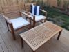 Picture of Test No Order - WATFORD 4PC Outdoor Sofa Set (Solid Acacia Wood)