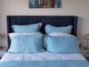 Picture of Test No Order - ELY Velvet Bed Frame (Blue) - King