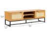 Picture of Test No Order - SAILOR 150 2 DOOR TV Unit with Rattan (Oak Colour)