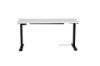 Picture of Test No Order - UP1 150/160/180 Height Adjustable Straight Desk (White Top Black Base)