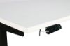 Picture of Test No Order - UP1 150/160/180 Height Adjustable Straight Desk (White Top Black Base)