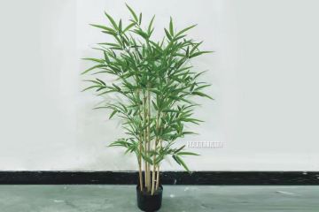 Picture of Test No Order - Artificial Plant 120cm Bamboo *Black Plastic Pot