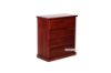 Picture of Test No Order - CANNINGTON Solid NZ Pine 5 DRW Tallboy (Wine Red Colour)