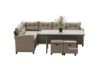 Picture of Test No Order - ALBANY Wicker Sectional Dining Outdoor Sofa Set (Beige)