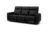 Picture of Test No Order - STORMWIND Genuine Leather Power Reclining Sofa Range (Black)