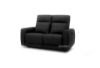 Picture of Test No Order - STORMWIND Genuine Leather Power Reclining Sofa Range (Black)