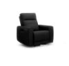 Picture of Test No Order - STORMWIND Genuine Leather Power Reclining Sofa Range (Black)