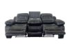 Picture of Test No Order - ROCKLAND Reclining Sofa (Black) - 3 (3RRC)