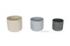 Picture of Test No Order - KASANDRA Plastic Marble Look Pot (Black/Khaki/Grey)