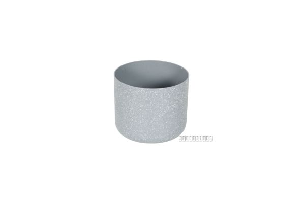 Picture of Test No Order - KASANDRA Plastic Marble Look Pot *Black/Khaki/Grey - Grey