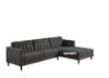 Picture of Test No Order - MELROSE Sectional Sofa (Dark Grey) - Facing Right without Ottoman