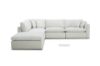 Picture of Test No Order - SKYLAR Feather-Filled Sectional Modular Fabric Sofa (Cream)