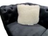 Picture of Test No Order - MANCHESTER 3/2/1 Seater Button-Tufted Velvet Fabric Sofa Range (Black)