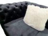 Picture of Test No Order - MANCHESTER 3/2/1 Seater Button-Tufted Velvet Fabric Sofa Range (Black)