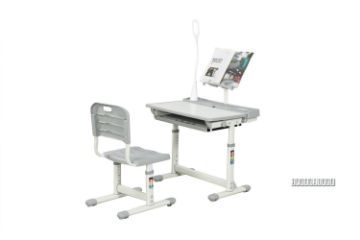 Picture of Test No Order - MINI Ergonomic Height Adjustable Kid's Desk and Chair (Grey)