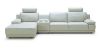 Picture of Test No Order - CASTLEFORD Corner Sofa 100% Genuine Leather (White)