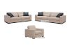 Picture of Test No Order - STANFORD Feather Filled Fabric Sofa in 3.5+2.5+1.5 Seat | Dust, Water & Oil Resistant (Cream Colour)