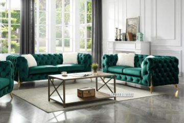 Picture of Test No Order - VIGO Sofa (Emerald Green) - 3+2 Set