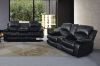 Picture of Test No Order - ROCKLAND Reclining Sofa Range in Air Leather (Black)