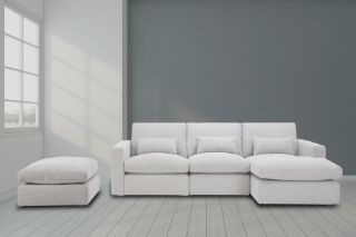 Picture of Test No Order - SIGNATURE Modular Sofa - 4PC - 1 Right Facing Chaise + 1 Armless Chair + 1 Left Facing Arm + 1 Ottoman