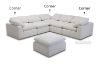 Picture of Test No Order - ALBERT Feather Filled Modular Sofa - Ottoman