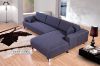 Picture of Test No Order - SMARTVILLE Corner Sofa *Dark Grey - Facing Left