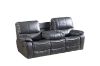 Picture of Test No Order - PASADENA Reclining Sofa Range in Air Leather (Grey)