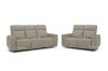 Picture of Test No Order - STORMWIND 100% Genuine Leather Power Reclining Sofa Range (Beige)