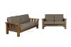 Picture of Test No Order - VENTURA 3/2/1 Seater Oak Sofa Range (Light Brown)