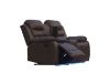 Picture of Test No Order - TANIA Reclining Sofa Range with LED Light (Cup Holder and Storage)