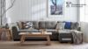 Picture of Test No Order - CAMDEN Sectional Memory Foam Sofa (Dark Grey)