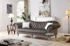 Picture of Test No Order - WILSHIRE 3/2 Seater Crystal Button Tufted Velvet Sofa Range (Dark Grey)