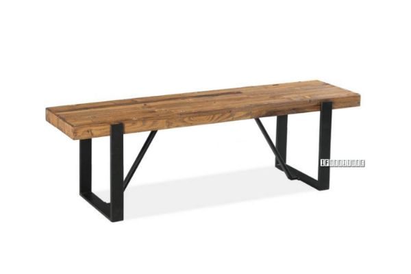 Picture of Test No Order - IRONBRIDGE 150/180 Dining Bench (Light Rustic Wooden)