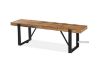 Picture of Test No Order - IRONBRIDGE 150/180 Dining Bench (Light Rustic Wooden)