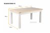 Picture of Test No Order - SICILY Dining Table (Solid Wood with Ash Top) - 2.1M