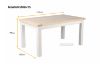 Picture of Test No Order - SICILY 150/180/210 Dining Table Solid Wood - Ash Top