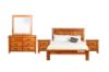 Picture of Test No Order - RIVERWOOD 4PC/5PC/6PC Bedroom Combo in Queen/ King Size (Rustic Pine)