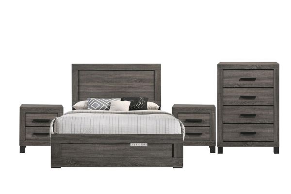 Picture of Test No Order - ROMNEY Bedroom Set - 4PC Combo