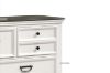 Picture of Test No Order - CHARLES 7 DRW Dresser with Mirror (White & Grey)