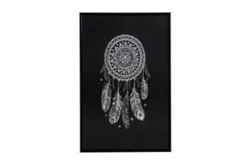 Picture of Test No Order - GYPSET DREAM CATCHER Wall Art (34.6cmx46.6cm) (Black)